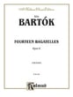 14 Bagatelles Op. 6 piano sheet music cover